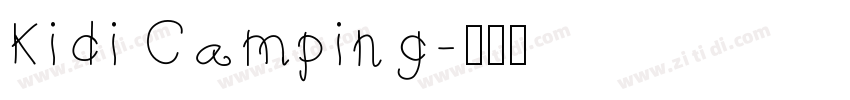 Kidi Camping字体转换